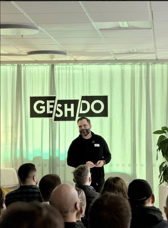 Keynote at the GESHDO customer event!